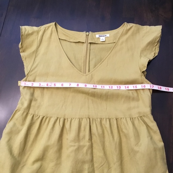 Goodthreads Flutter Sleeve Boho Peasant Mini Dress Size S - Picture 10 of 13
